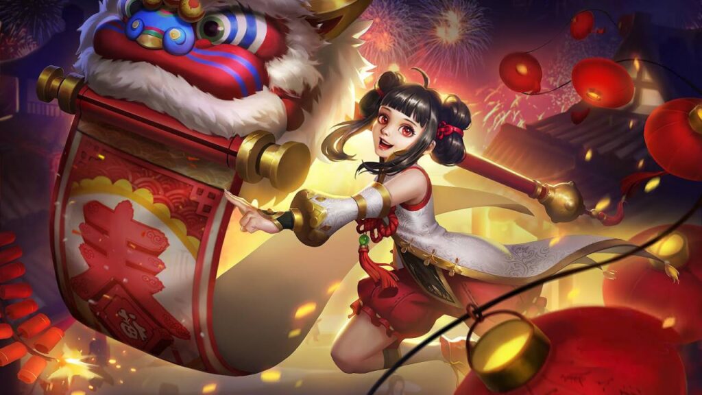 Wallpaper Lolita MLBB Skin Lion Dance HD for PC Hobigame