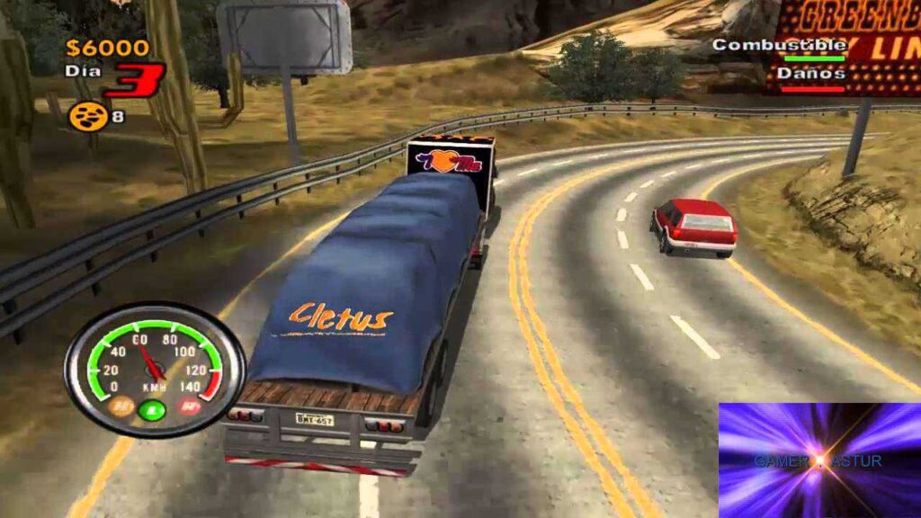 cheat big mutha truckers ps2