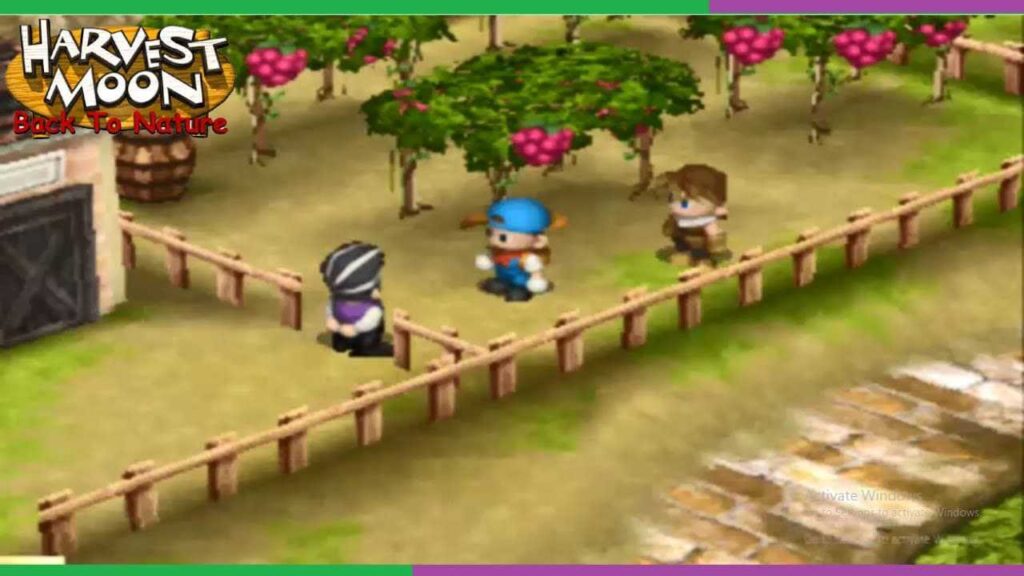 cliff pergi dari desa Harvest Moon Back to Nature